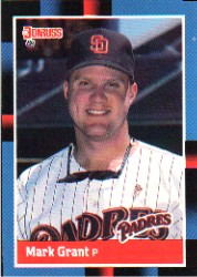 1988 Donruss Baseball Cards    511     Mark Grant